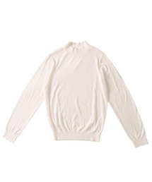 18G soft sheer mockneck pull(18ゲージソフトシアーモックネックプルオーバー)