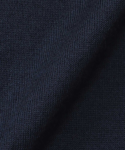DRESSLAVE(ドレスレイブ)の「18G soft sheer mockneck pull(18ゲージソフトシアーモックネックプルオーバー)(ニット/セーター・レディース・ホワイト/オレンジ/ネイビー・38)」の7枚目の写真