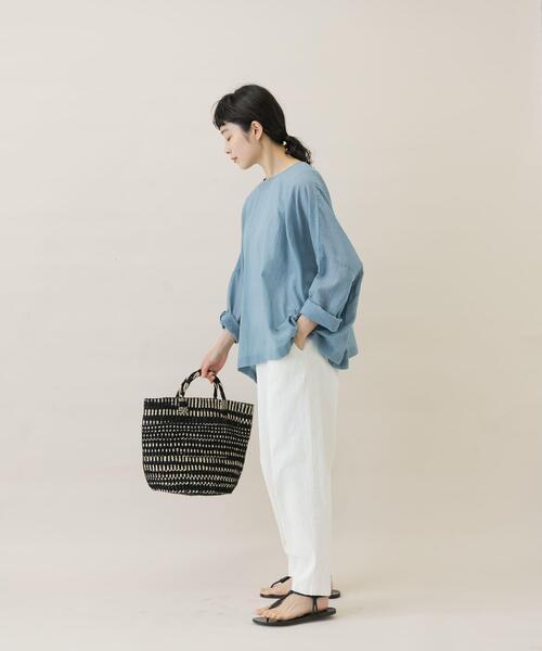 新品タグ付き　かぐれ　ソフトローンシアーワイドプルオーバー　IVORY カグレ かぐれ ソフトローンシアーワイドプルオーバー （IVORY