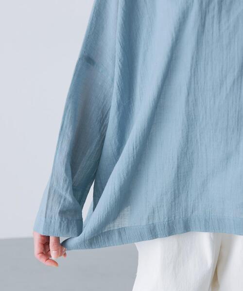 ソフトローンシアーワイドプルオーバー（シャツ/ブラウス）｜かぐれ