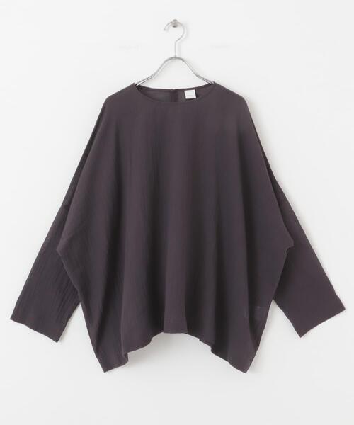 ソフトローンシアーワイドプルオーバー（シャツ/ブラウス）｜か