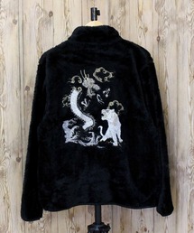 TopIsm（トップイズム）の「刺繍入り スタンドフルジップ フリースジャケット（ブルゾン）」