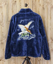 TopIsm（トップイズム）の「刺繍入り スタンドフルジップ フリースジャケット（ブルゾン）」