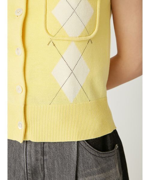 ノースリポロニットジレ（ニット/セーター）｜FRAY I.D（フレイ