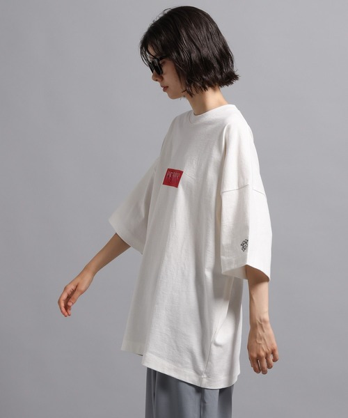 GEORGE'S（ジョージズ）の「グラスロゴ Tシャツ（Tシャツ/カットソー・メンズ・ブラック/オフホワイト/パープル・LARGE/MEDIUM）」の12枚目の写真