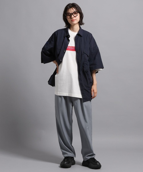 GEORGE'S（ジョージズ）の「グラスロゴ Tシャツ（Tシャツ/カットソー・メンズ・ブラック/オフホワイト/パープル・LARGE/MEDIUM）」の5枚目の写真