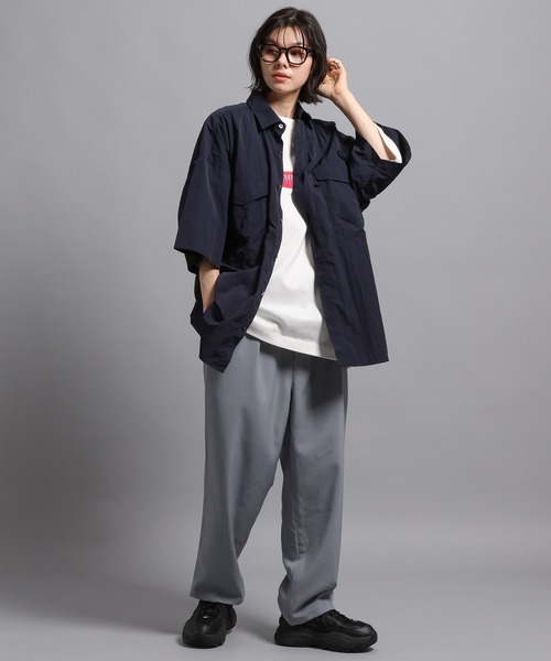 GEORGE'S（ジョージズ）の「グラスロゴ Tシャツ（Tシャツ/カットソー・メンズ・ブラック/オフホワイト/パープル・LARGE/MEDIUM）」の6枚目の写真