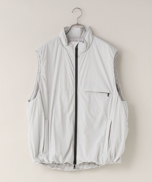 LOWRYS FARM(ローリーズファーム)の「【LFM(U)】エアサーマルスタンドベスト 494556(ダウンジャケット/コート・メンズ・ブラック/ライトグレー・MEDIUM/LARGE)」の12枚目の写真