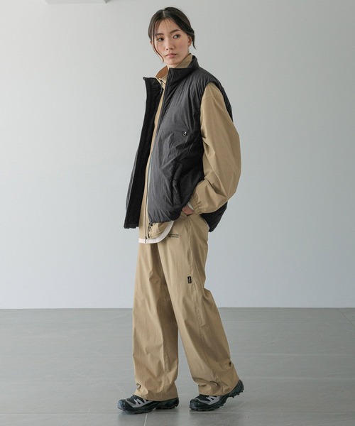 LOWRYS FARM（ローリーズファーム）の「【LFM(U)】エアサーマルスタンドベスト　 494556（ダウンジャケット/コート・メンズ・ブラック/ライトグレー・MEDIUM/LARGE）」の18枚目の写真