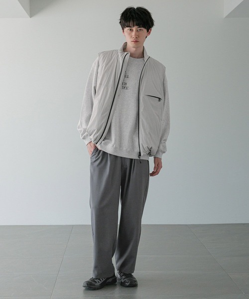 LOWRYS FARM（ローリーズファーム）の「【LFM(U)】エアサーマルスタンドベスト　 494556（ダウンジャケット/コート・メンズ・ブラック/ライトグレー・MEDIUM/LARGE）」の21枚目の写真