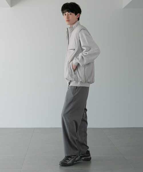 LOWRYS FARM（ローリーズファーム）の「【LFM(U)】エアサーマルスタンドベスト　 494556（ダウンジャケット/コート・メンズ・ブラック/ライトグレー・MEDIUM/LARGE）」の22枚目の写真