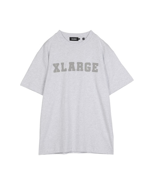 XLARGE(エクストララージ)の「X-LARGE エクストララージ PATCHED LOGO メンズ 半袖Tシャツ(Tシャツ/カットソー・メンズ・グレー/ブラウン/ブラック・X-LARGE/LARGE/MEDIUM)」の2枚目の写真