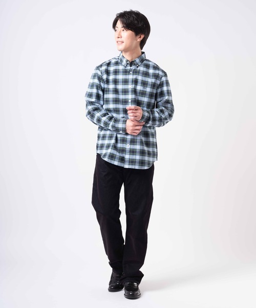 Levi's（リーバイス）の「Levi's/リーバイス オーセンティックボタンダウン（シャツ/ブラウス・メンズ・グリーン・XL/S/M/L）」の5枚目の写真