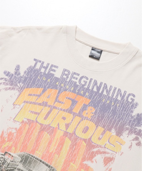 ALWAYS GOOD TIME（オルウェイズグッドタイム）の「【FAST＆FURIOUS/ワイルドスピード】ピグメント風プリントロンＴ（Tシャツ/カットソー・メンズ・アイボリー/スミクロ/ホワイト系その他/ブラック系その他・M/L/LL）」の22枚目の写真