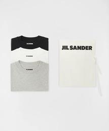 JIL SANDER ジルサンダー Tシャツ・カットソー 白 4104825L0002 JIL SANDER (ジルサンダー) T-SHIRTS / WHITE | Detail