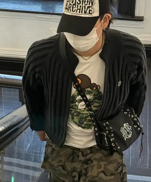 BLACKPURPLE(ブラックパープル)の「【日本未発売/WEB限定】BLACK PURPLE(ブラックパープル)/3WAY 軽量 ストーン コルセット ショルダー トート クロスバッグ/Glow Corset Bag(ショルダーバッグ・レディース・ブラック・FREE)」の12枚目の写真