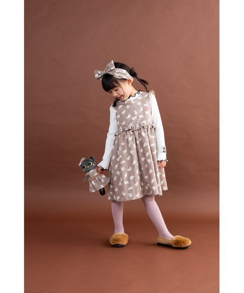 セール】ターバン チェリーCATプリント（その他ヘアアクセサリー