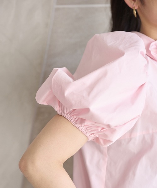 Chesty(チェスティー)の「ローズシャツブラウス(シャツ/ブラウス・レディース・オフホワイト/ピンク・0/1)」の12枚目の写真