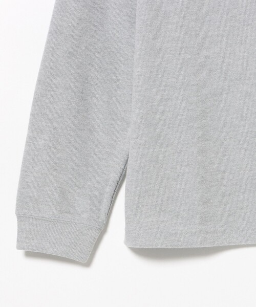 BEAMS HEART（ビームスハート）の「サカリバ フェイク レイヤード ヘンリーネック ロングスリーブ Tシャツ（Tシャツ/カットソー・メンズ・グレー/ブラック/ネイビー・S/M/L/XL）」の18枚目の写真