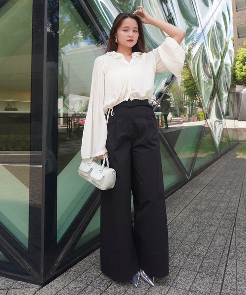 セール】ストラクチャーワイドパンツ（その他パンツ）｜EIMY ISTOIRE