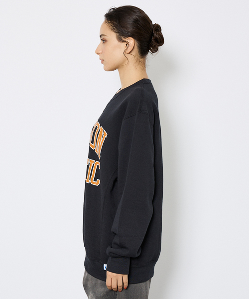 JACKSON MATISSE（ジャクソンマティス）の「【RUSSELL ATHLETIC/ラッセルアスレティック】Russell×JACKSON MATISSE/ラッセル×ジャクソンマティス/ Dri-Power  Fleece /クルースウェット（スウェット・メンズ・ライトグレー/ブラック/グレー系その他/ブラック系その他・M/L/XL）」の6枚目の写真