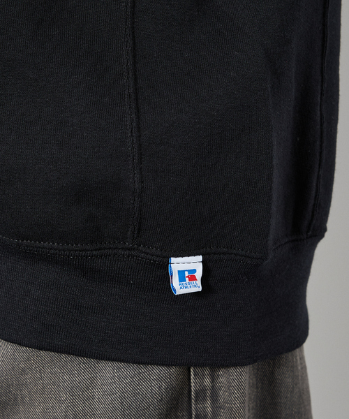 JACKSON MATISSE（ジャクソンマティス）の「【RUSSELL ATHLETIC/ラッセルアスレティック】Russell×JACKSON MATISSE/ラッセル×ジャクソンマティス/ Dri-Power  Fleece /クルースウェット（スウェット・メンズ・ライトグレー/ブラック/グレー系その他/ブラック系その他・M/L/XL）」の13枚目の写真