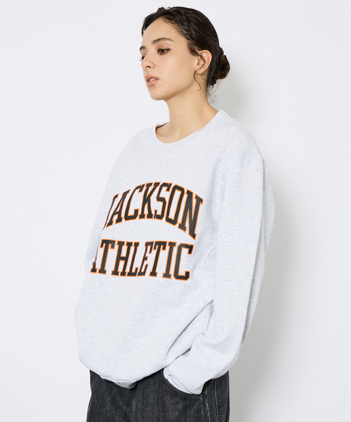 JACKSON MATISSE（ジャクソンマティス）の「【RUSSELL ATHLETIC/ラッセルアスレティック】Russell×JACKSON MATISSE/ラッセル×ジャクソンマティス/ Dri-Power  Fleece /クルースウェット（スウェット・メンズ・ライトグレー/ブラック/グレー系その他/ブラック系その他・M/L/XL）」の18枚目の写真