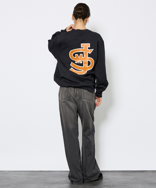 JACKSON MATISSE（ジャクソンマティス）の「【RUSSELL ATHLETIC/ラッセルアスレティック】Russell×JACKSON MATISSE/ラッセル×ジャクソンマティス/ Dri-Power  Fleece /クルースウェット（スウェット・メンズ・ライトグレー/ブラック/グレー系その他/ブラック系その他・M/L/XL）」の22枚目の写真