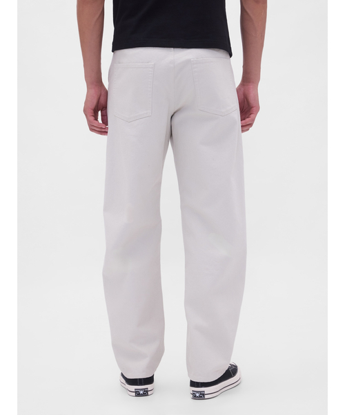GAP（ギャップ）の「キャンバス バレル カーキパンツ（チノパンツ・メンズ・オフホワイト/オリーブ・28W 30L/29W 30L/30W 30L/31W 30L/32W 30L/31W 32L/32W 32L/33W 32L/34W 32L/36W 32L）」の7枚目の写真