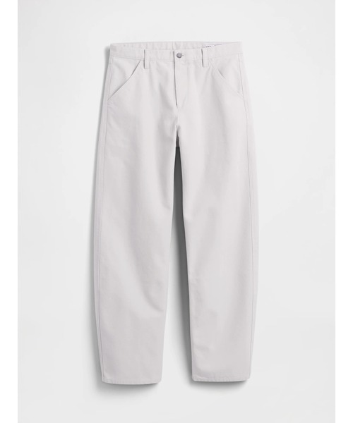 GAP（ギャップ）の「キャンバス バレル カーキパンツ（チノパンツ・メンズ・オフホワイト/オリーブ・28W 30L/29W 30L/30W 30L/31W 30L/32W 30L/31W 32L/32W 32L/33W 32L/34W 32L/36W 32L）」の5枚目の写真