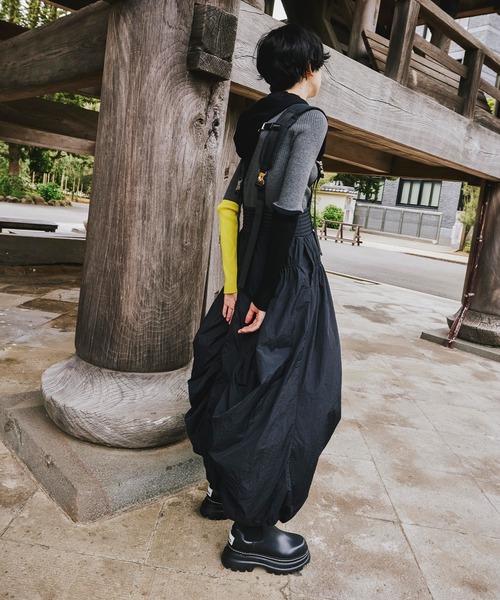 MIX SHOULDER BALLOON OP（ワンピース）｜OMMO（オーエムエムオー）の