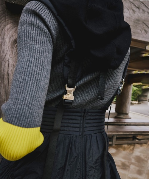 MIX SHOULDER BALLOON OP（ワンピース）｜OMMO（オーエムエムオー）の