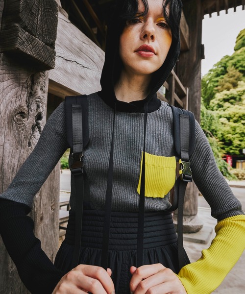 MIX SHOULDER BALLOON OP（ワンピース）｜OMMO（オーエムエムオー）の