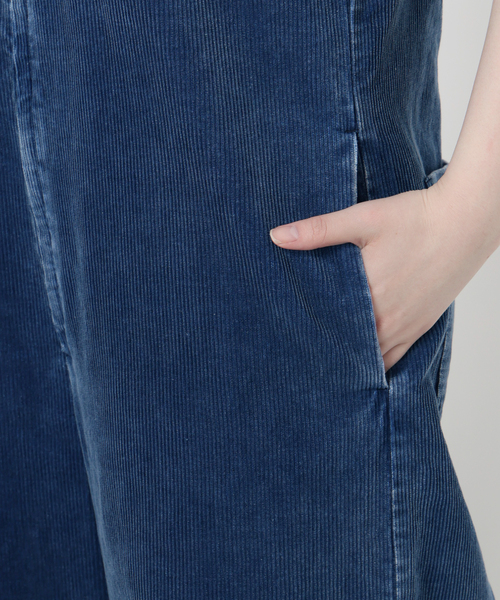 IENA LA BOUCLE（イエナラブークル）の「《追加》IENA LA BOUCLE インディゴコーデュロイオールインワン2（つなぎ/オールインワン・レディース・ブルー・36/38）」の17枚目の写真