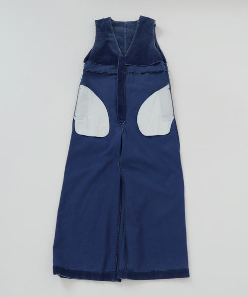 IENA LA BOUCLE（イエナラブークル）の「《追加》IENA LA BOUCLE インディゴコーデュロイオールインワン2（つなぎ/オールインワン・レディース・ブルー・36/38）」の21枚目の写真