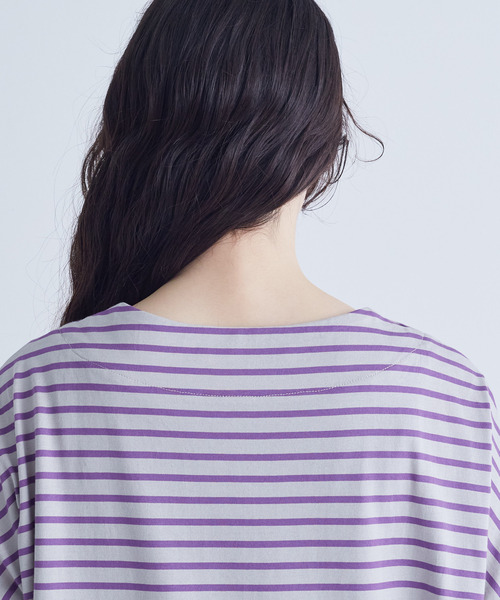 conges payes ADIEU TRISTESSE（コンジェ ペイエ アデュートリステス）の「バスクロングシャツ（Tシャツ/カットソー・レディース・ホワイト系その他/グレー系その他/ブラウン系その他・FREE）」の15枚目の写真