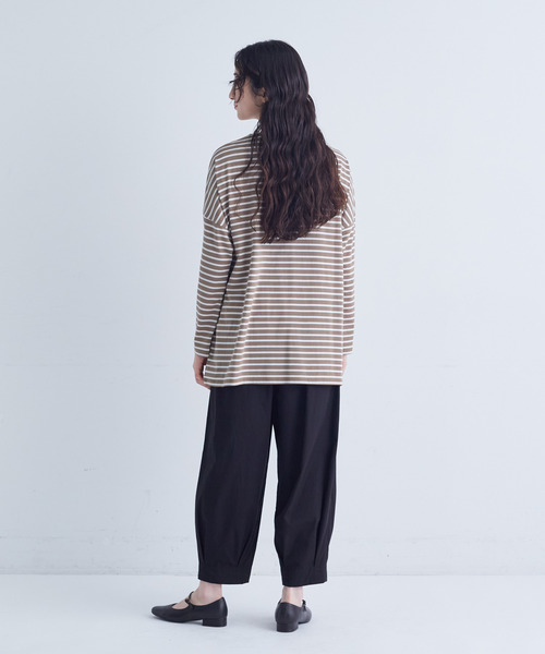 conges payes ADIEU TRISTESSE（コンジェ ペイエ アデュートリステス）の「バスクロングシャツ（Tシャツ/カットソー・レディース・ホワイト系その他/グレー系その他/ブラウン系その他・FREE）」の20枚目の写真