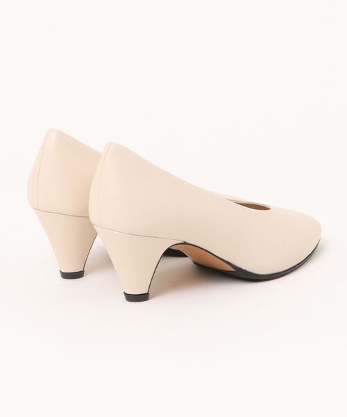 FABIO RUSCONI(ファビオルスコーニ)の「【FABIO RUSCONI】コーンヒールポインテッドトウパンプス(F51123)(パンプス・レディース・アイボリー/ブラック・37/36/38/35)」の11枚目の写真