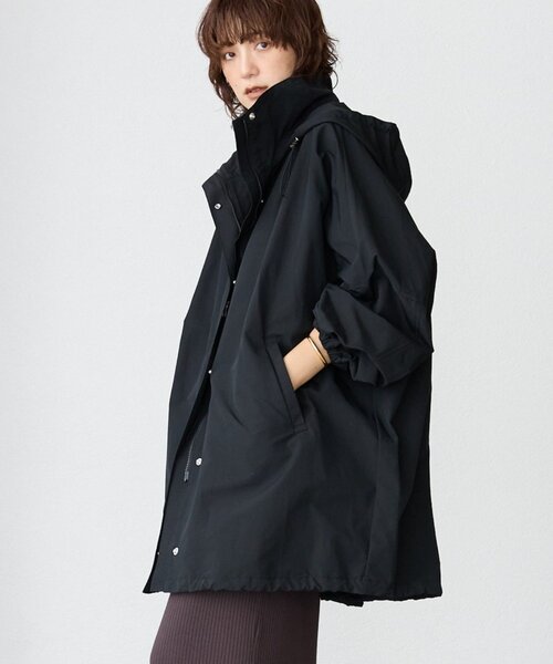 羽織るだけで様になる】ドルマンフーディコート（その他アウター