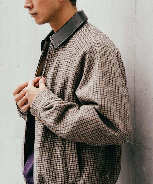 EDIFICE ツイード スポーツ ブルゾン【リバーシブル仕様】 ツイード スポーツ ブルゾン【リバーシブル仕様】（その他アウター