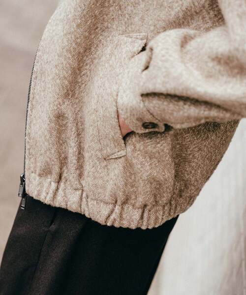 ツイード スポーツ ブルゾン【リバーシブル仕様】（その他アウター