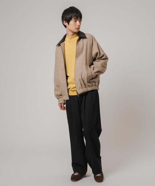 EDIFICE（エディフィス）の「ツイード スポーツ ブルゾン【リバーシブル仕様】（その他アウター・メンズ・ベージュ系その他/ブラック/ベージュ・LARGE/MEDIUM/SMALL）」の13枚目の写真