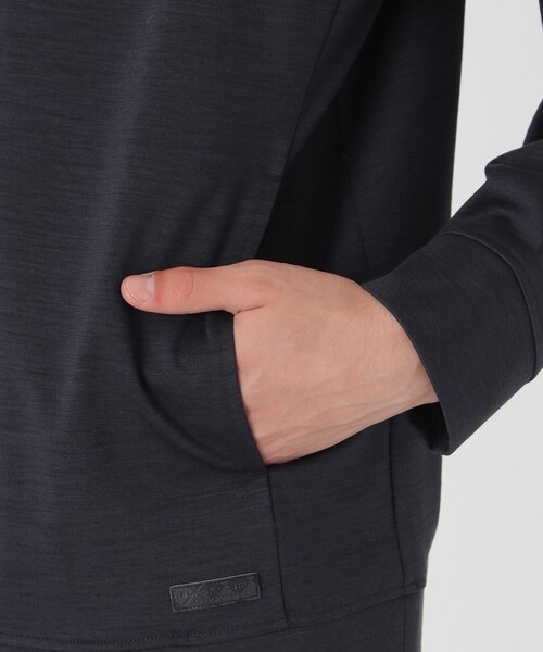 BLACK LABEL CRESTBRIDGE(ブラックレーベル・クレストブリッジ)の「ボンディングウールジャージーパーカー(パーカー・メンズ・グレー系その他/ネイビー・L/M/XL)」の21枚目の写真