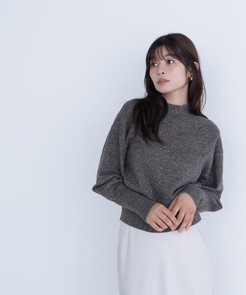 セール】◇フラワースパンコールニット（ニット/セーター）｜NATURAL