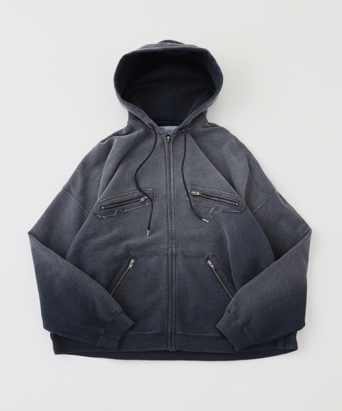 トップス DAIRIKU Water-repellent Zip Up Hoodie Water-repellent Zip Up Hoodie (23SS C-1) | DAIRIKU