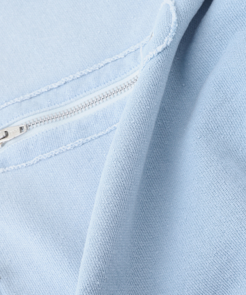 DAIRIKU(ダイリク)の「DAIRIKU / ダイリク 5-Zip Vintage Dyed Hoodie(パーカー・メンズ・ブルー系その他/ブラック・MEDIUM)」の8枚目の写真