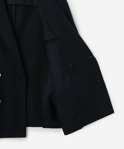 ⭐️ブラック ダブルブレストジャケット⭐️タイムセール Gymphlex | ダブルブレストジャケット WOMEN（テーラード
