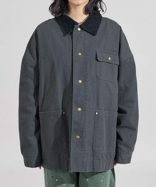 未使用　フリークスストア　カバーオール　カーキ　バブアー FREAK'S STORE（フリークスストア）の「ｶﾊﾞｰｵｰﾙ（カバーオール