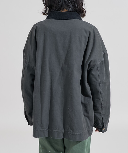 ダックジャケット 裏フリース コーデュロイ襟 WearGuard S FREAK'S STORE/襟コーデュロイ ダックジャケット｜Daytona Park