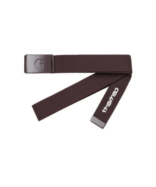 Carhartt WIP（カーハートダブリューアイピー）の「Carhartt WIP C-LOGO BELT TONAL（カーハートワークインプログレス C-ロゴ ベルト トーナル）（ベルト・メンズ・ブラウン系/グレー系/ブラック系・ONE SIZE）」の3枚目の写真